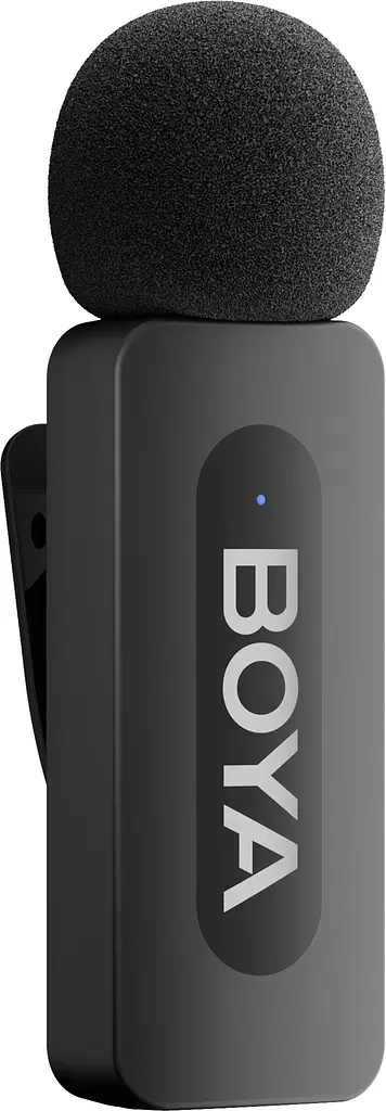 Мікрофон BOYA BY-V3 combo Type-C/Lightning Black - фото 4