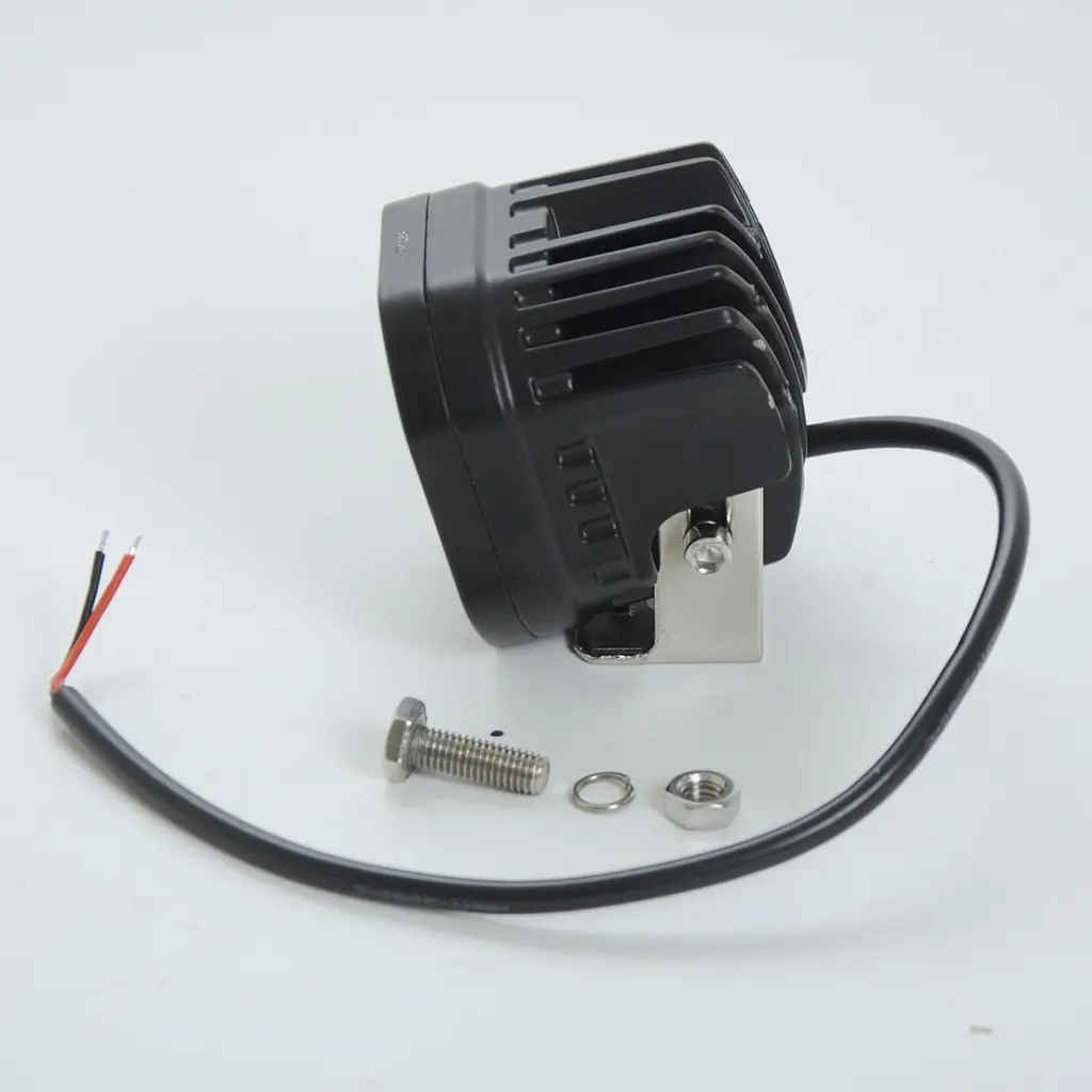 Світлодіодна додаткова LED фара 40W (10W x 4) Cree діоди 10-30V 75x75x70 mm - фото 3