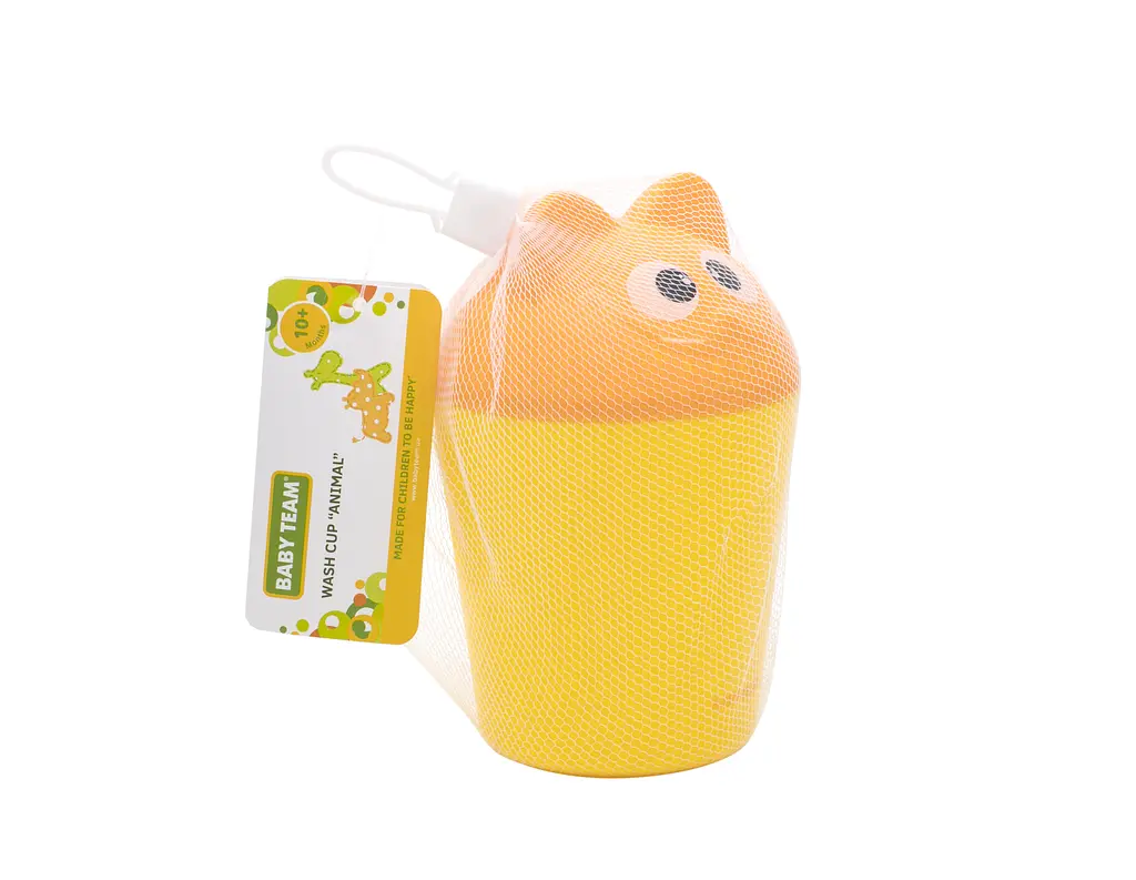 Ковш для купания Baby Team, желтый (7401) - фото 4