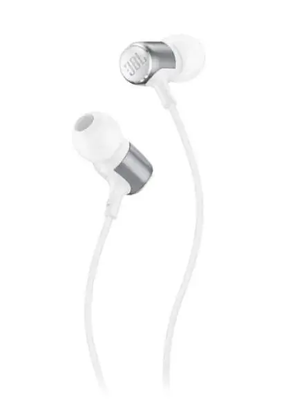 Навушники JBL Live 100 з мікрофоном білі (JBLLIVE100WHT)