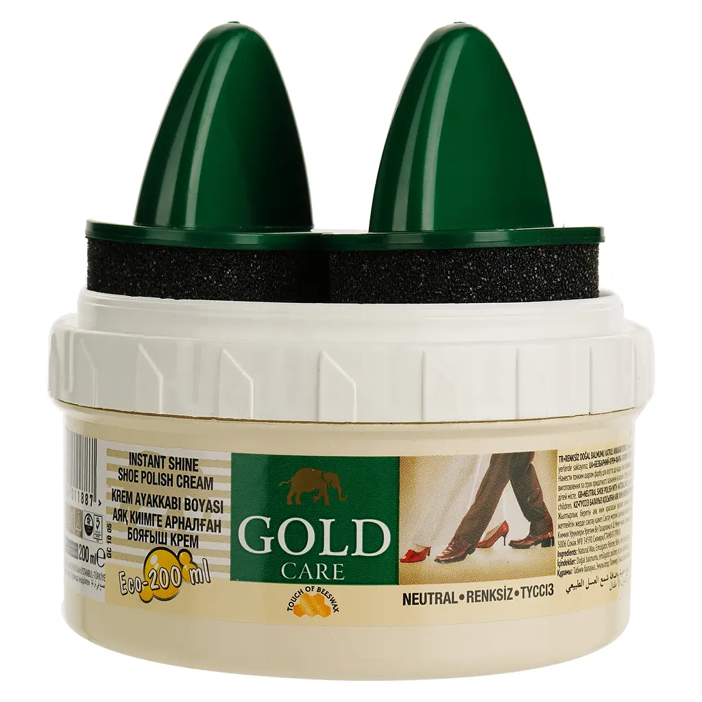 Крем-блиск для взуття Goldcare 200 мл безбарвний - фото 3