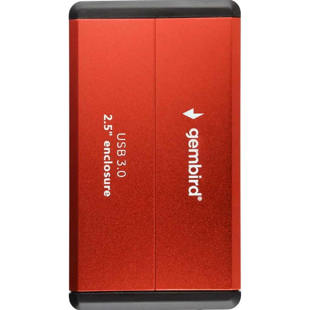 Зовнішня кишеня Gembird 2.5` USB 3.0 Red (EE2-U3S-2-R) [124680] - фото 2