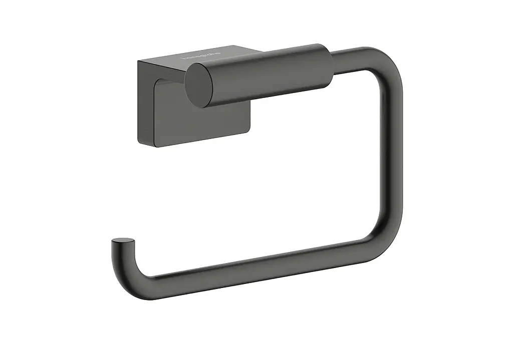 Тримач туалетного паперу Hansgrohe AddStoris S brushed black chrome 41788340