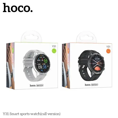 Смарт-годинник HOCO Y31 Smart sports watch(call version) сріблястий - фото 4