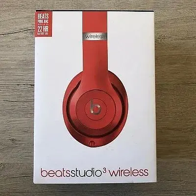 Беспроводные наушники Beats Studio 3 Wireless Over-Ear Headphones (MQD02) красные - фото 10