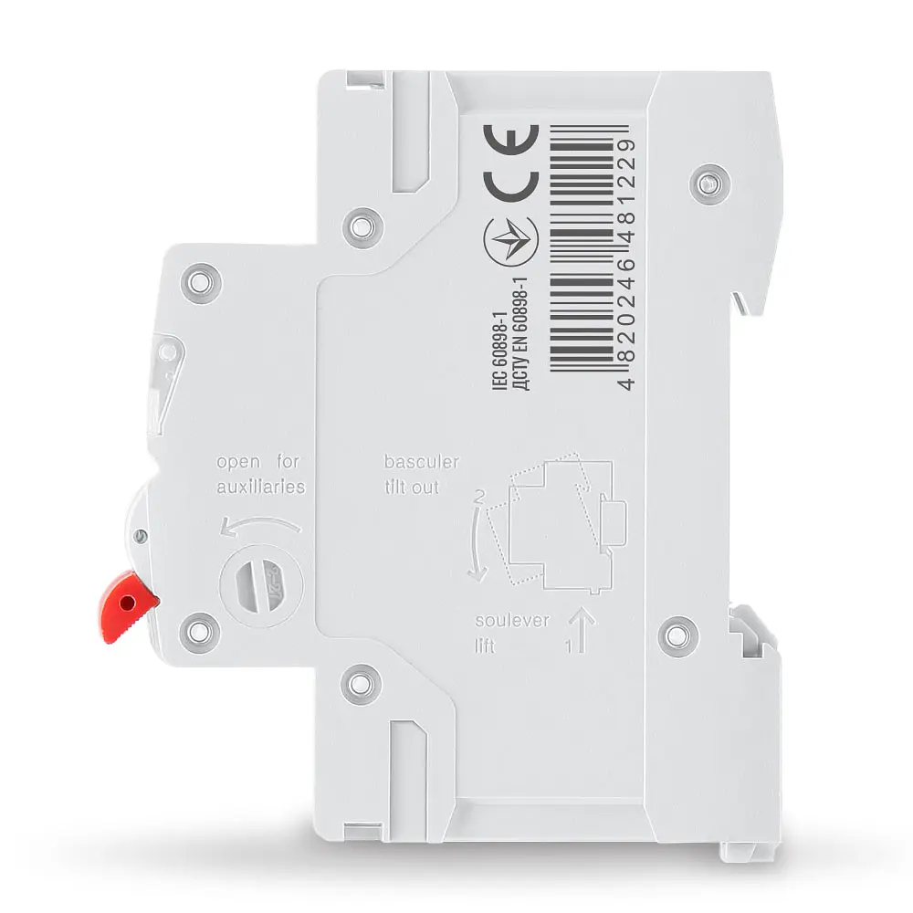 Автоматичний вимикач RS4 2п 25А С 4,5кА VIDEX RESIST VIDEX (26517-000) - фото 3