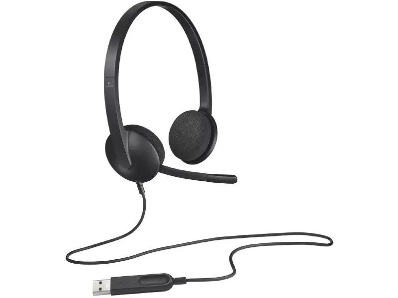 Гарнітура Logitech H340 USB Computer Headset - фото 2