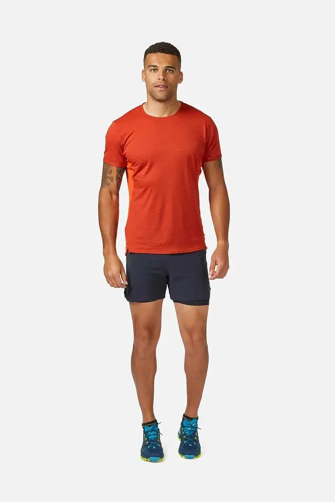 Чоловіча футболка Rab Sonic Ultra Tee L Червоний горобиновий - фото 3