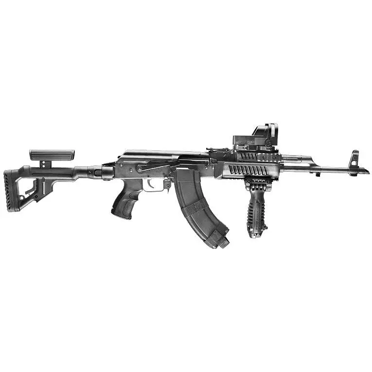 Руків'я пістолетне Fab Defense для AK-47 чорне - фото 2