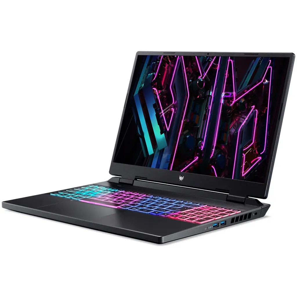 Ноутбук Ігровий Acer Predator Helios Neo 16 PHN16-72-71YK з процесором Intel Core i7-14700HX pana la 5.5GHz, 16", WQXGA, IPS, 240Hz, 16 GB DDR5, 1TB SSD, NVIDIA® No OS, Abyssal чорний - фото 5