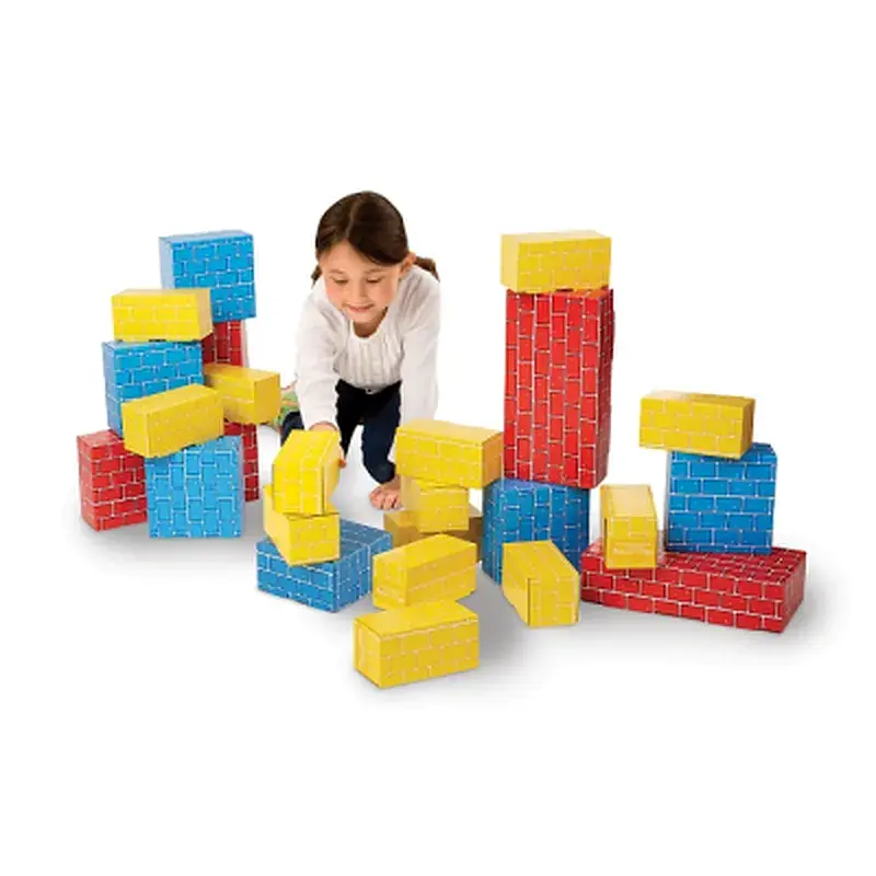 Кубики Melissa&Doug Набор картонных блоков, 24 штуки (MD2783) - фото 6