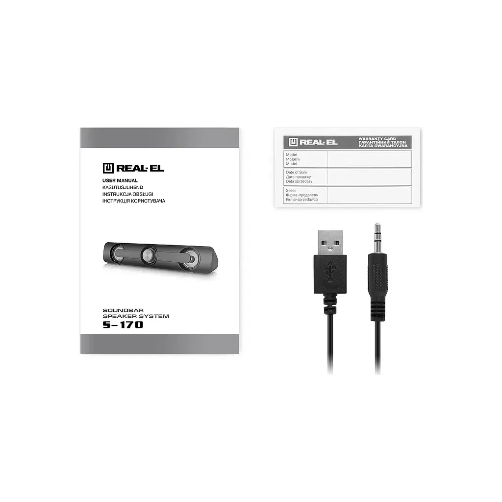 Акустична система REAL-EL S-170 6Вт Black (EL121100013) - фото 8