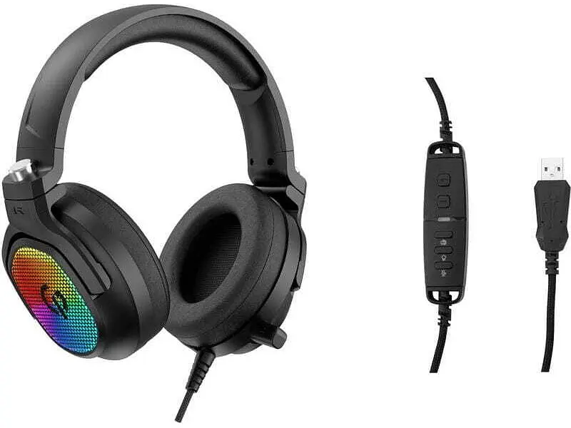 Навушники GamePro HS1300 RGB Black - фото 7