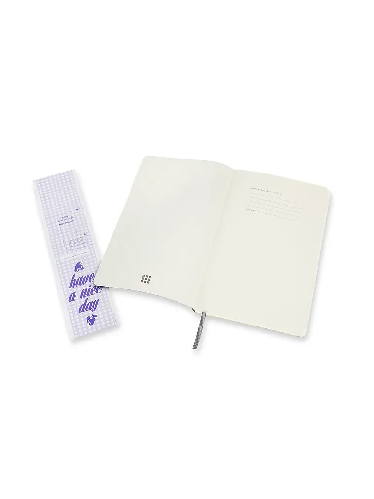 Записник Moleskine Classic середній, Лінійка-Нелінований Чорний М’який (NB313SBK) - фото 3