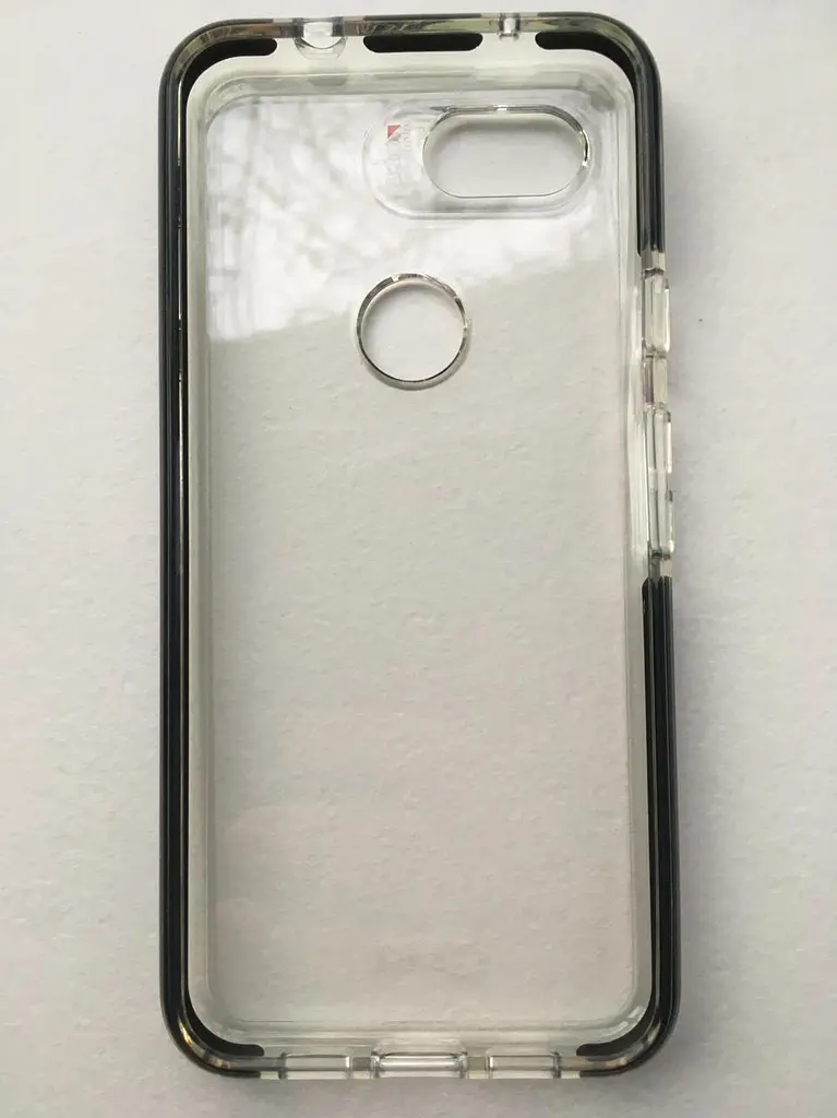 Протиударний прозорий чохол GEAR4 Piccadilly D3O з антимікробним покриттям для Google Pixel 3a (5.6") Black + Transparent - фото 6