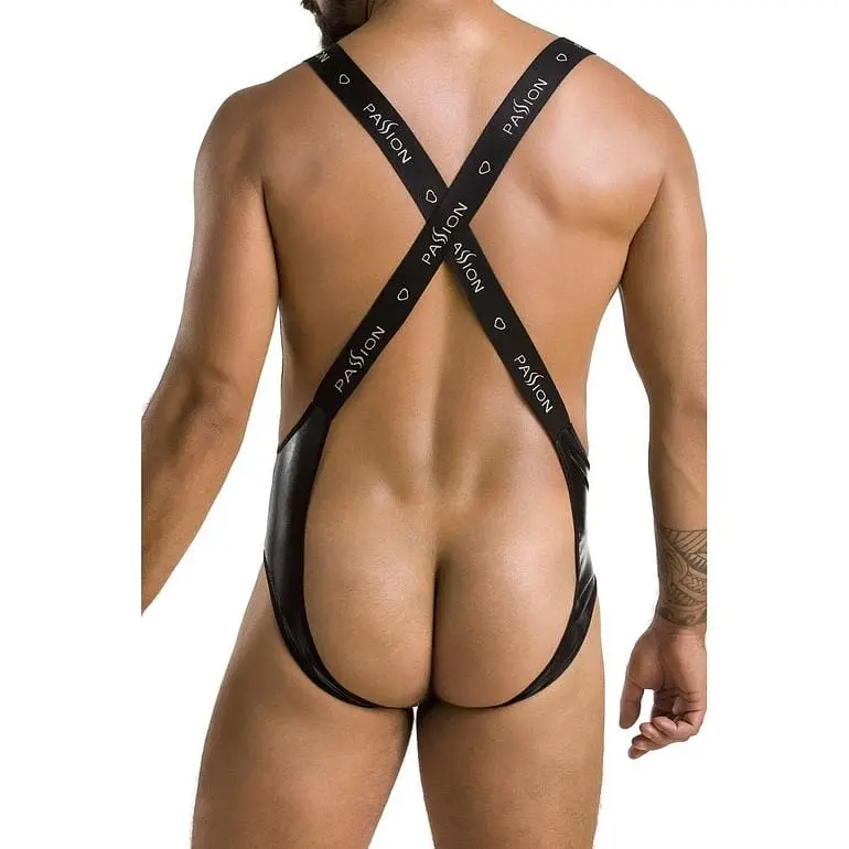 Чоловічий боді Passion 027 Body Bruno black L/XL - фото 2
