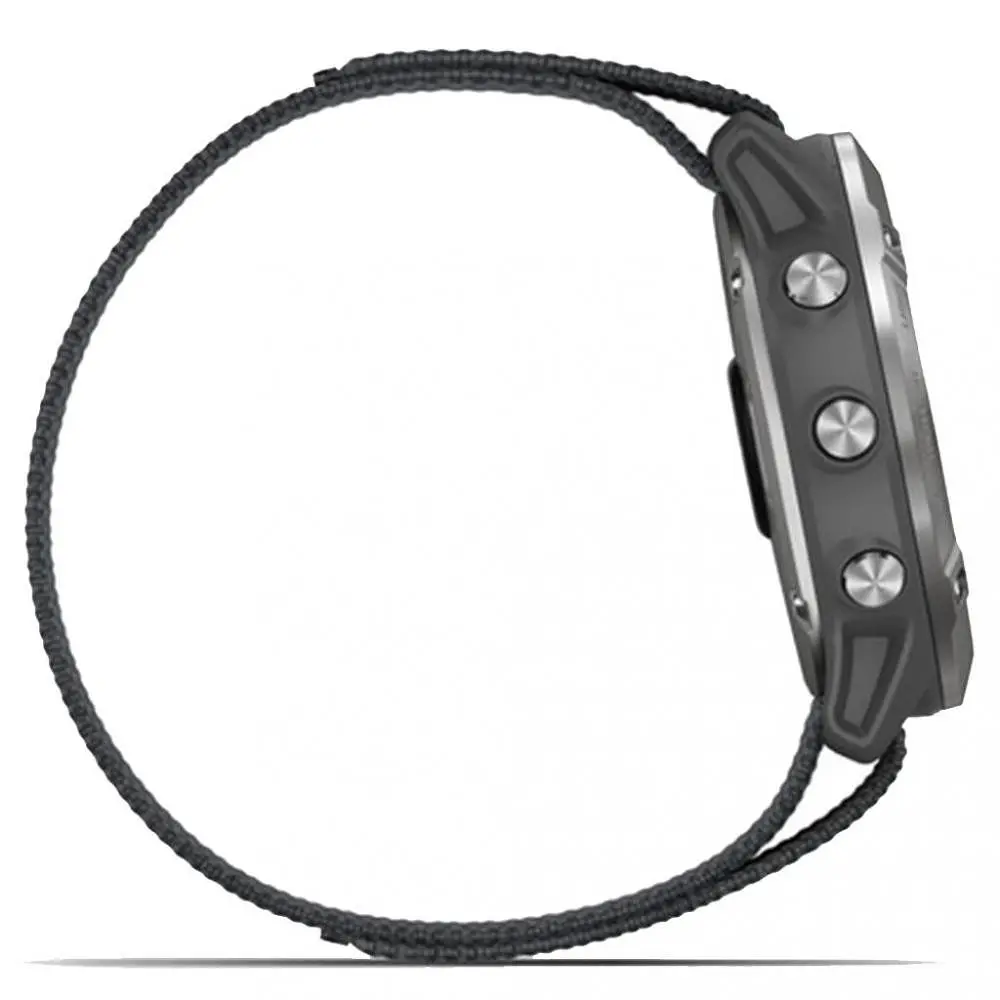 Смарт-годинник Garmin Enduro Steel with Gray UltraFit Nylon Strap (010-02408-00/10) - фото 4
