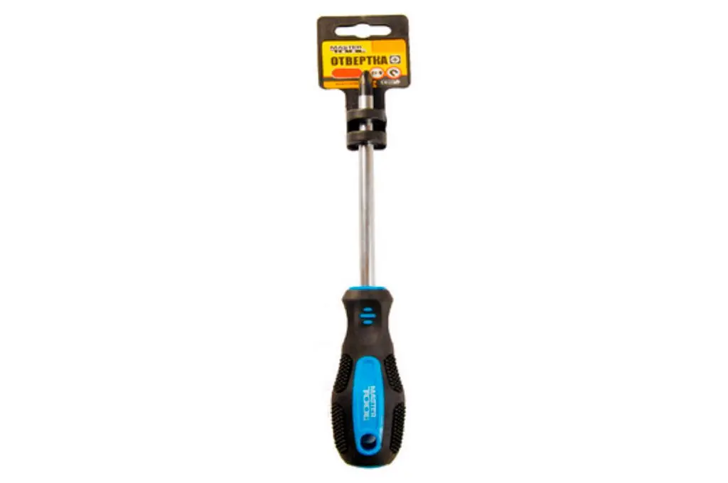 Отвертка крестообразная крестовая Mastertool PH1 x 150 мм 48-5115 - фото 2