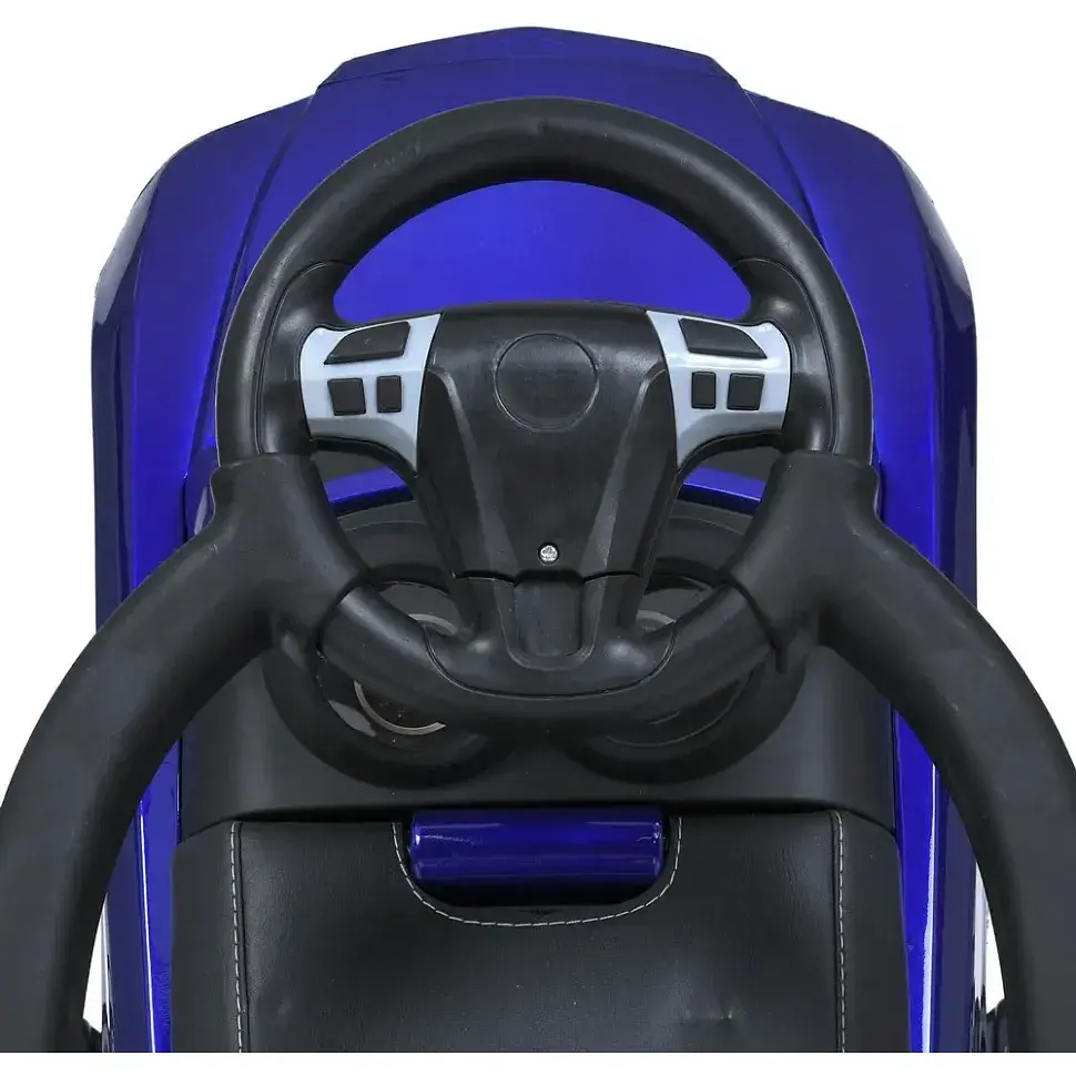Каталка-толокар 2 в 1 Bambi Racer M 3901LS-4 з батьківською ручкою - фото 6