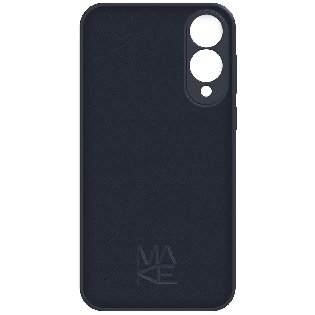 Чохол MAKE Samsung S25 Edge Silicone Jet Black - фото 2
