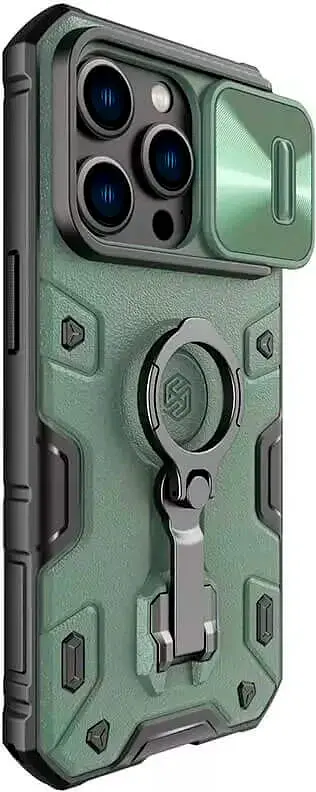 Чохол Nillkin CamShield Armor Pro для Apple iPhone 14 Pro Max Green [84868] - фото 3