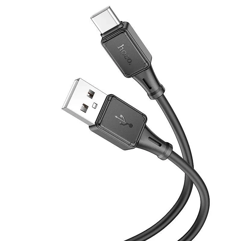 Кабель Hoco Type-C Assistant silicone charging data cable X101 1 м 3A - фото 2