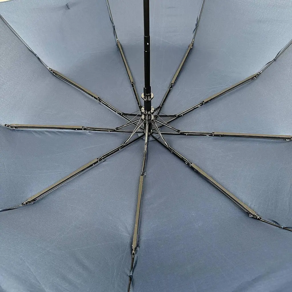 Женский складной зонтик полуавтомат Toprain 101 см синий - фото 7