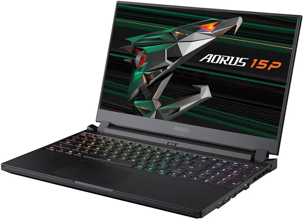 Ноутбук AORUS 15.6 FHD 240Hz/Intel i7-11800H/16/1TB/NVD3060P-6/DOS (AORUS15P_KD-72RU224SD) - фото 3