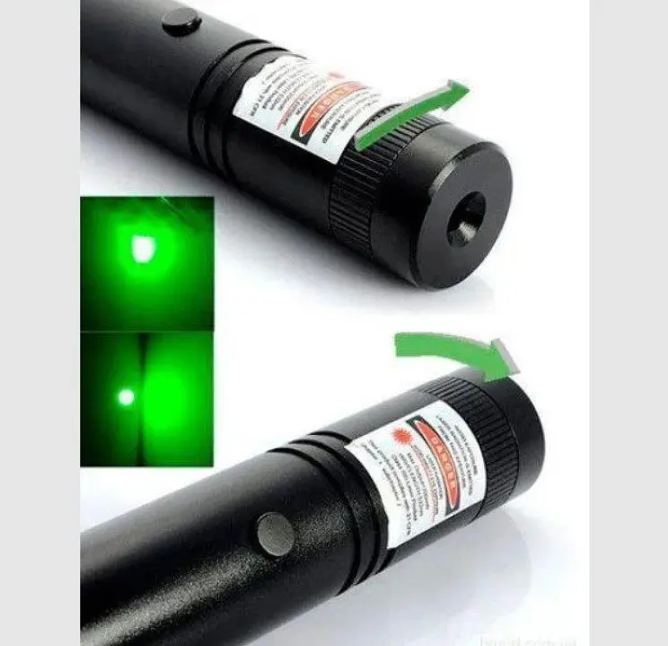 Лазерна указка Voltronic Laser 303Gn з лазером зеленого кольору, акумулятор - фото 5