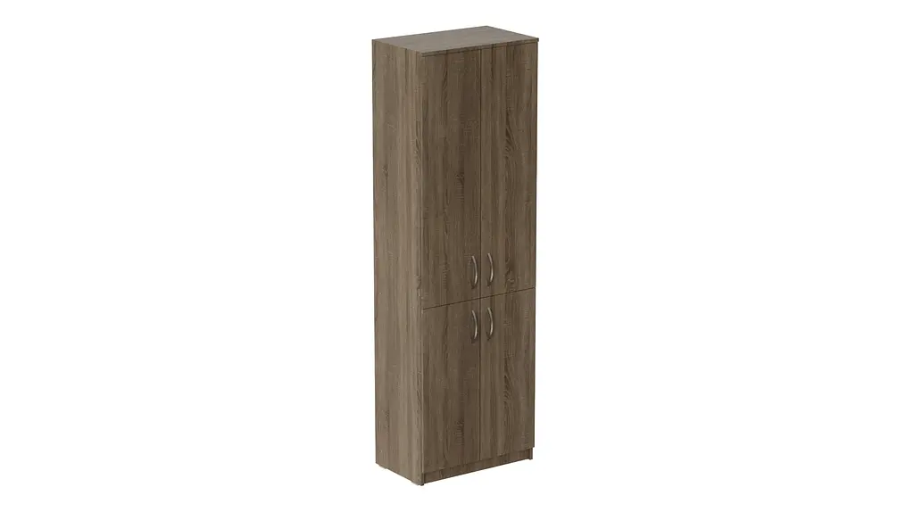 Шафа Анжело Ferrum-decor на 5 полиць із 4 дверима 1900x600x380 ДСП Дуб Сонома Трюфель 16 мм (FRD-105005) - фото 3