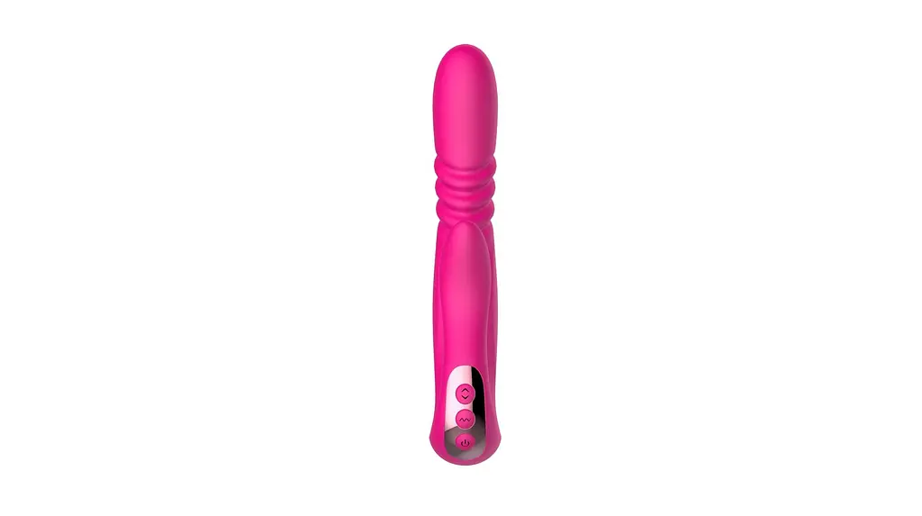 Вібратор B - Series Cute Deluxe Twirling Vibrating Thruster, 23 см (рожевий) - фото 6