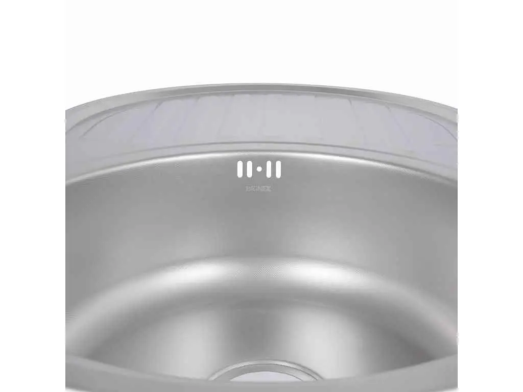 Мийка врізна Brinex 770х550х180мм 1 7750, Micro Decor 0,8мм BRIN7750MDEC08 - фото 7