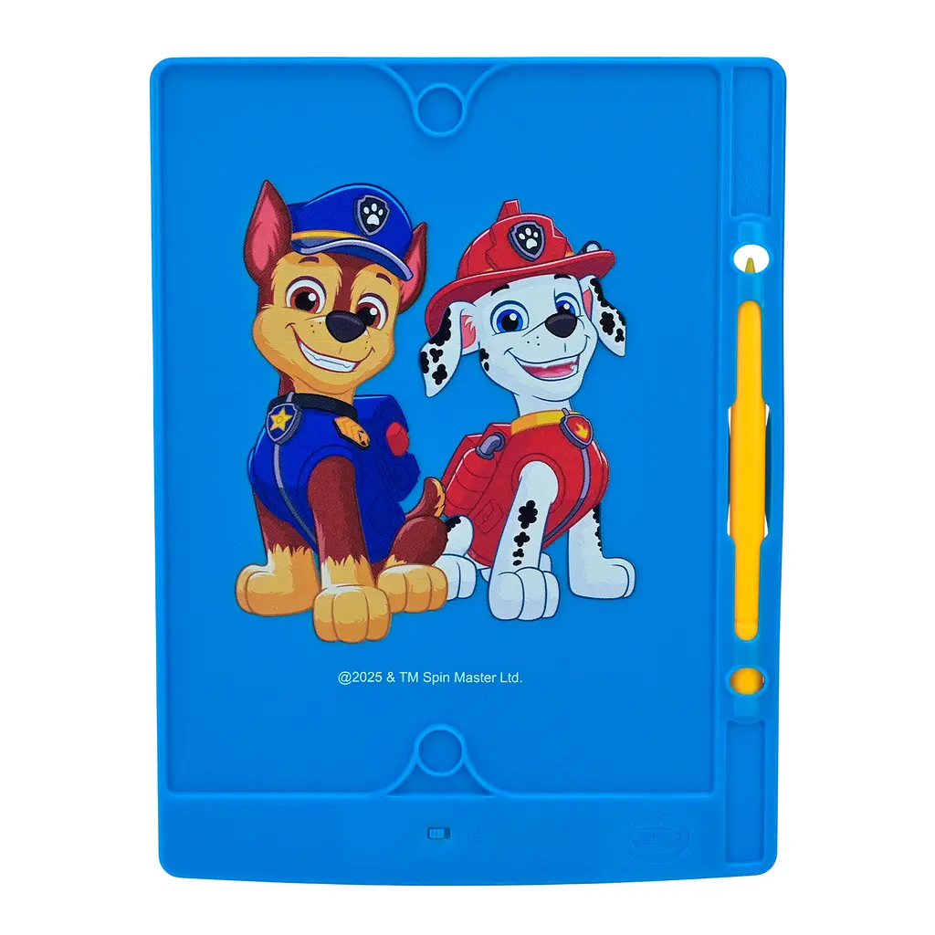 Планшет для малювання Paw Patrol KH73/001L KIDS HITS LCD екран 8,5”, трафарет, наклейки, в коробці (4897126754841) - фото 3