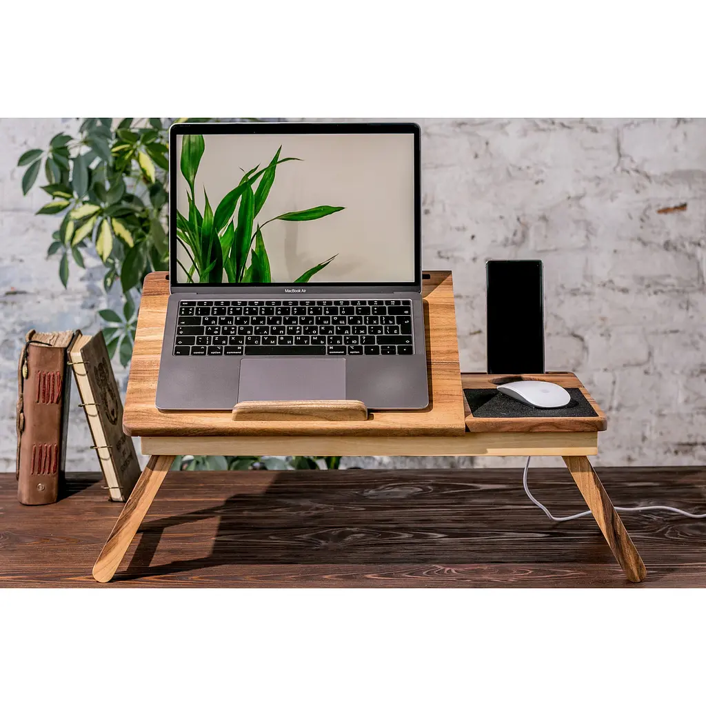 Подставка для ноутбука EcoWalnut Laptop iDesk (EW-19) - фото 7