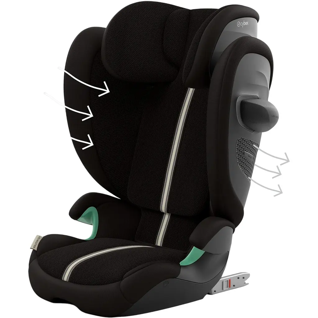 Автокресло Cybex Solution G2 Plus Moon Black черное (522004119) - фото 7