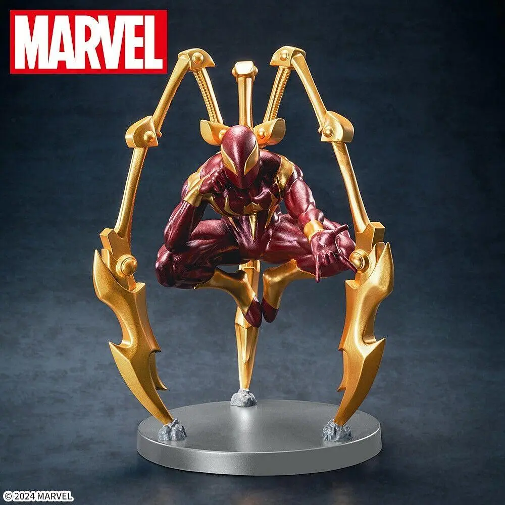 Фігурка Sega Luminasta Iron Spider Man Marvel Марвел Залізна Людина Павук 18 см SL ISM M 18 - фото 2