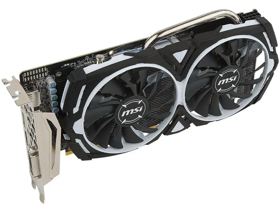 Видеокарта MSI AMD Radeon RX 570 4G Armor OC (Radeon RX 570 ARMOR 4G OC) (GDDR5, 256 bit, PCI-E 3.0 x16) Б/у - фото 3