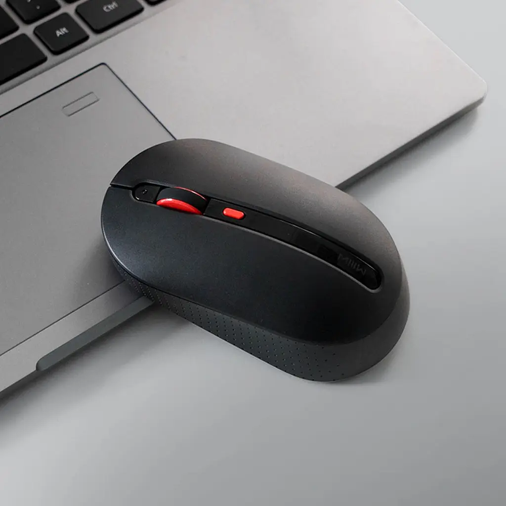 Беспроводная мышь XiaomiMiiiW Wireless Mute Mouse MWMM01 Black - фото 3