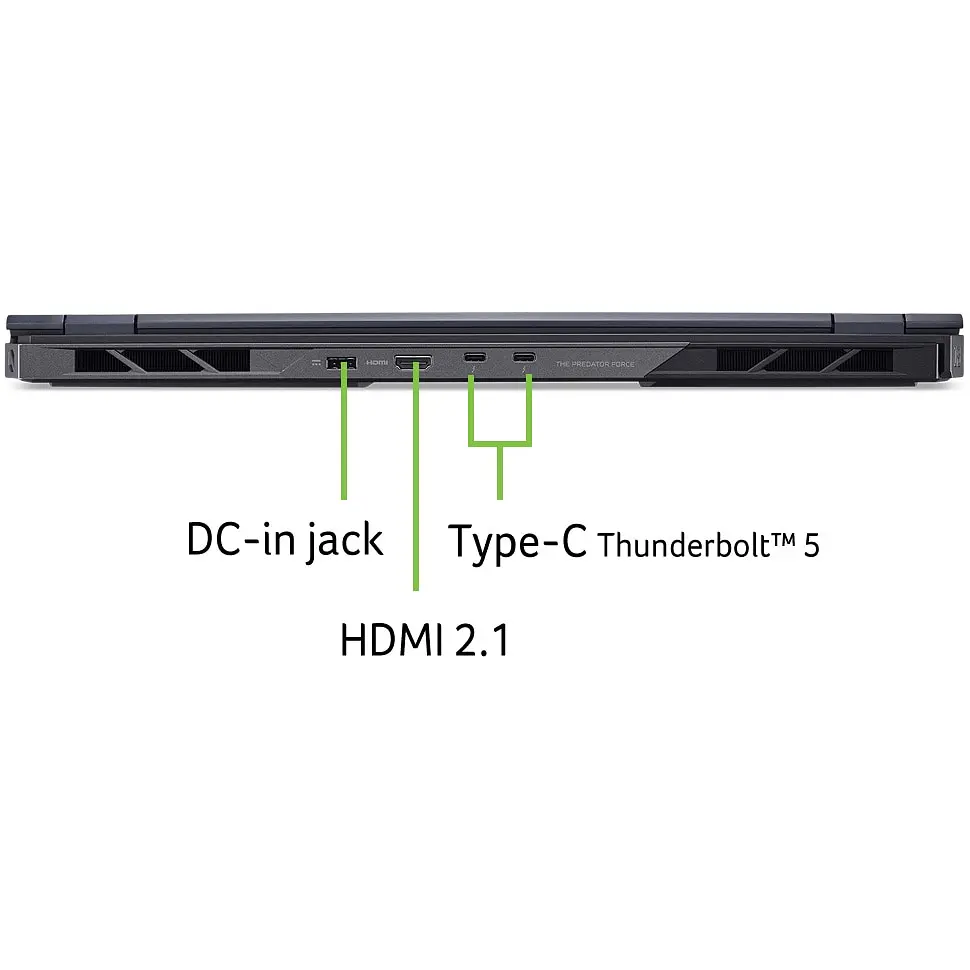 Ноутбук Игровой Acer Predator Helios 18 AI PH18-73-90KW с процессором Intel Core Ultra 9 275HX pana la 5.4GHz, 18'', WQXGA, 250Hz, IPS, 64GB DDR5 RAM, 2TB SSD, NVIDIA No - фото 14