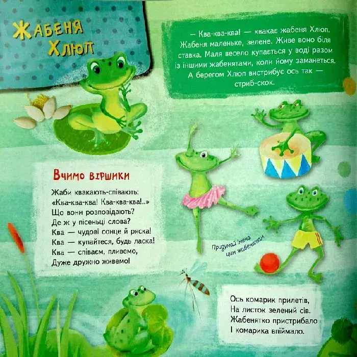 Книжка жабки Кваки. Учуча. Vivat  - фото 2