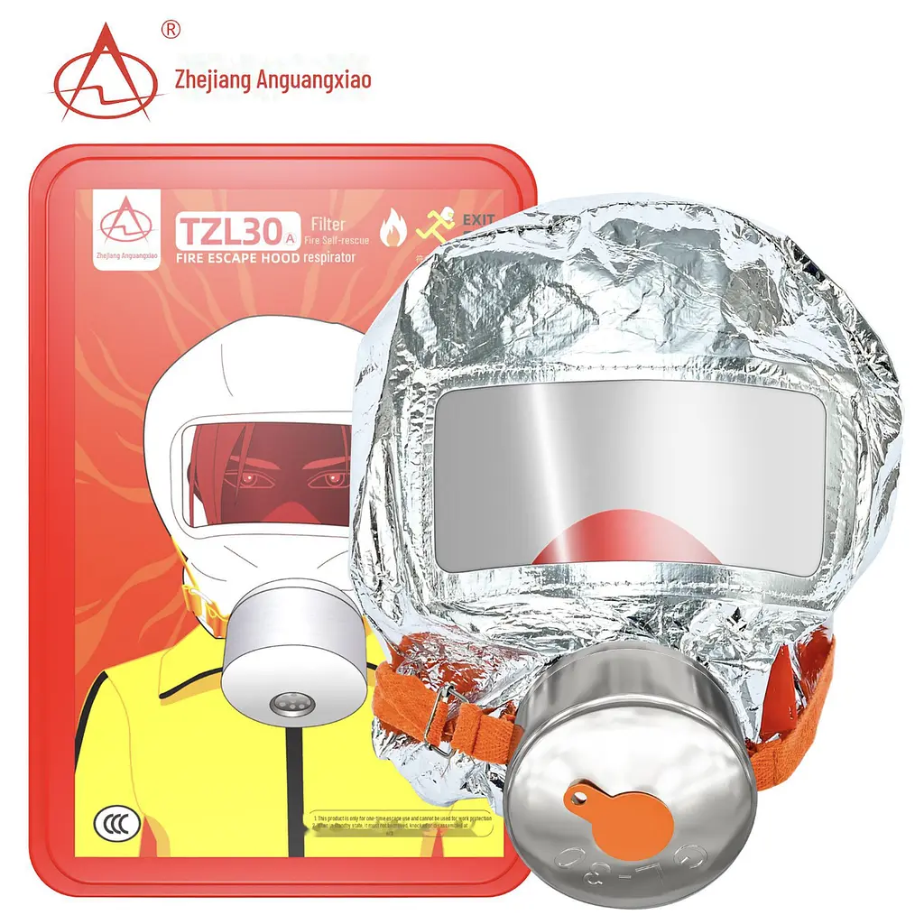Екстрений захисний протигаз TZL-30 для дітей та дорослих - протигаз Fire Mask TZL-30 - фото 2