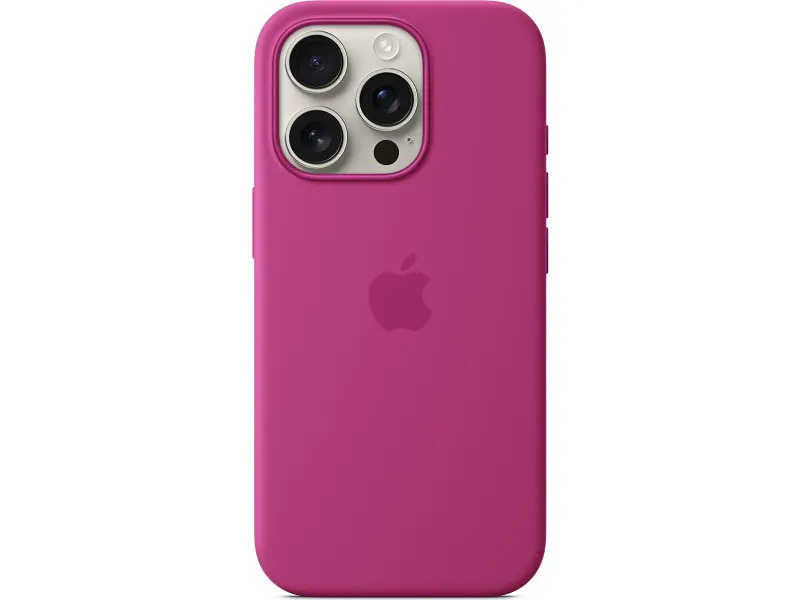 Чохол для смартфона Apple iPhone 16 Pro Silicone Case with MagSafe - Fuchsia (MYYN3)