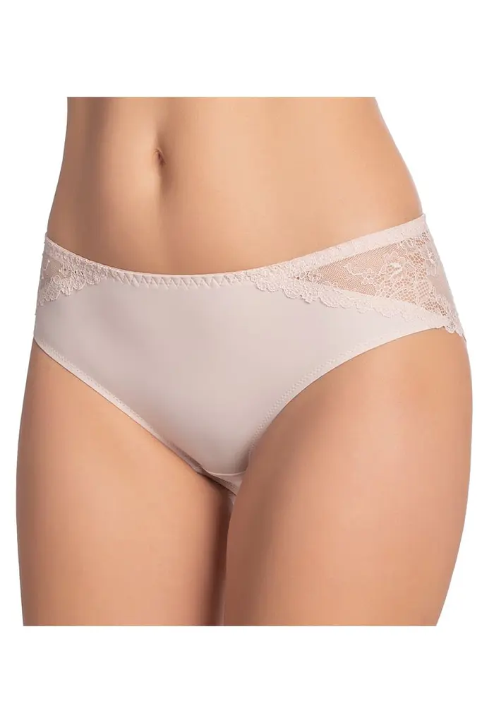 Жіночі трусики ELLEN 001 34 03 Effetto Lingerie срібний піон 44/XL