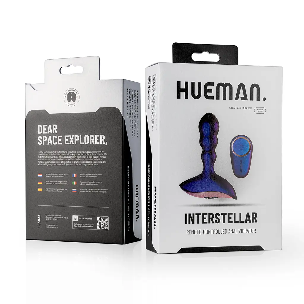 Вибростимулятор Hueman - Interstellar Anal Vibrator EDC 55-HUE006 102076 - фото 11