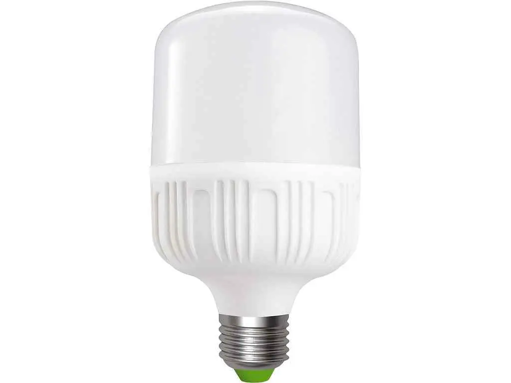 Лампа світлодіодна EUROELECTRIC 40W E27 6500K надпотужна Plastic (40) - фото 3