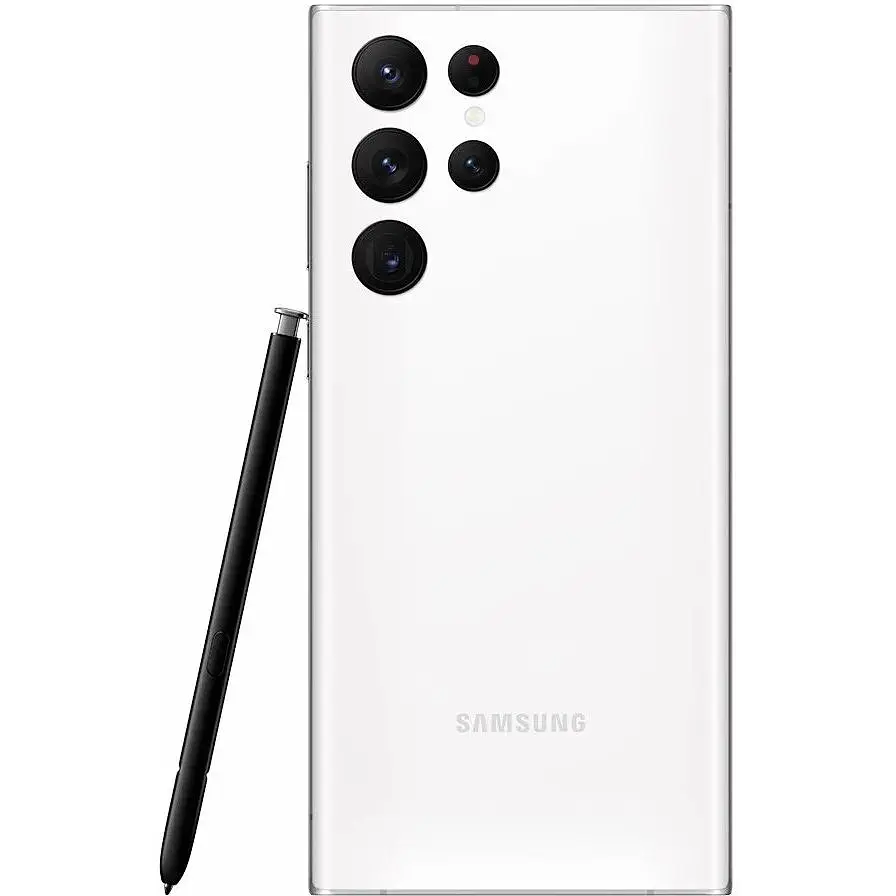 Смартфон Samsung Galaxy S22 Ultra 5G 8/128Gb White (SM-S908E) (1sim+eSIM) - фото 3