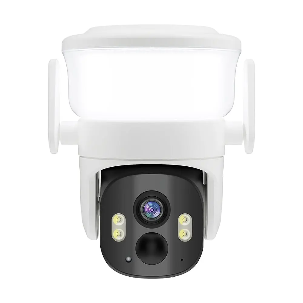 IP PTZ-відеокамера автономна з WiFi, прожектором та сонячною панеллю 3Mp Light Vision VLC-6103WLS White (Lamp+Solar) (CareCam Pro) f=3.6mm, на акумуляторних батареях (75-00352) - фото 2