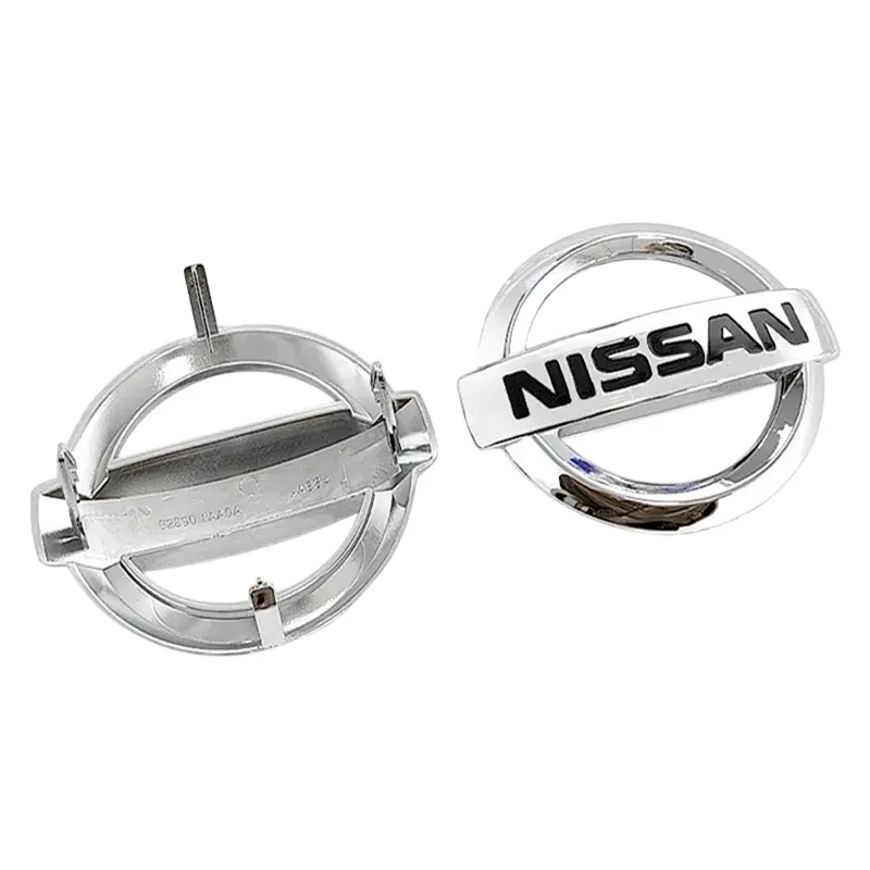 Емблема решітки задня для Nissan Хром 140х120 мм Пластик (Завод) - фото 2