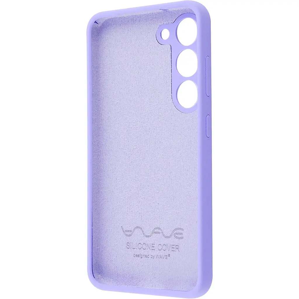 Чохол Wave Full Silicone Cover для Samsung Galaxy S25 Plus Light Purple [127905] - фото 2