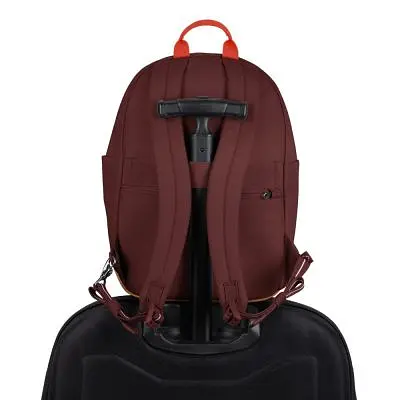 Рюкзак туристический Pacsafe Go 15L бургунді (35110345) - фото 10